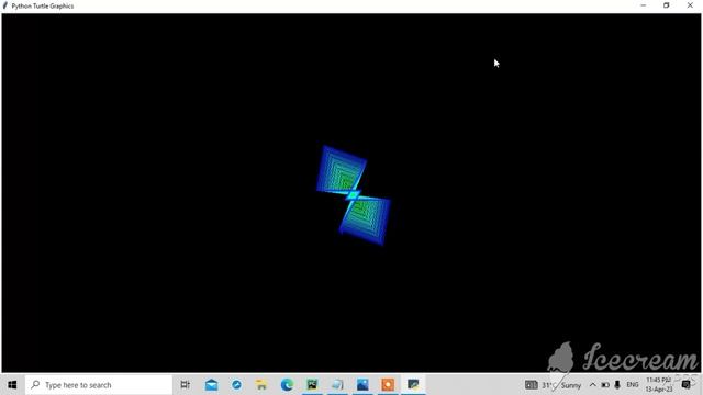 create amazing design using python turtle || Graphic Design #python #viral #youtube #turtle смотреть онлайн