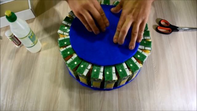 DIY Торт из сока и мишек барни для угощения!!! (папа может) смотреть онлайн