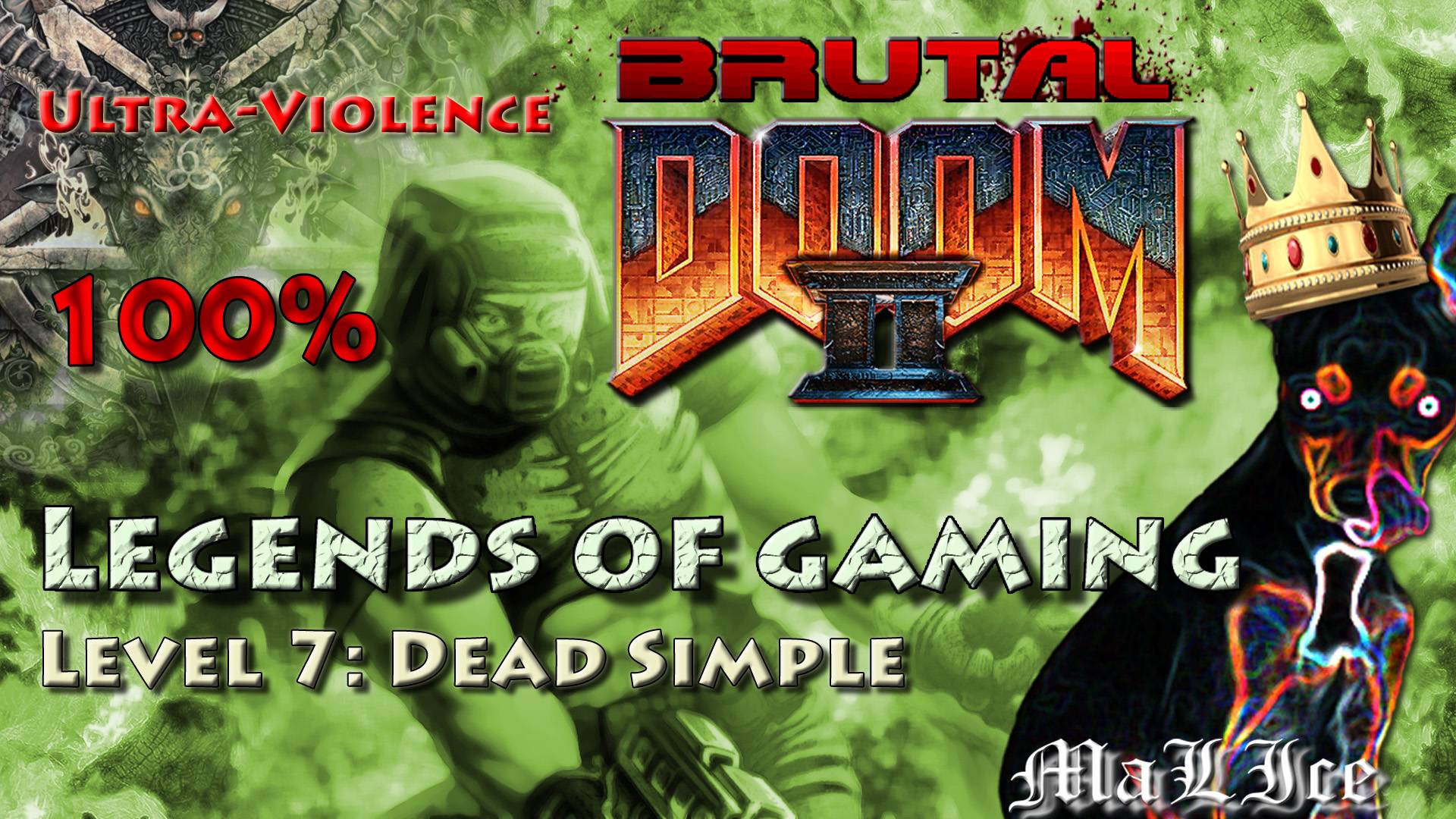 Brutal Doom 2 - Level 7: Dead Simple смотреть онлайн
