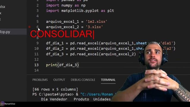 Automatizando relatórios de varias planilhas #Excel com #Python - Pandas e Matplotlib em 15 minutos смотреть онлайн