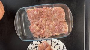 Филе бедра с ананасом под сыром в духовке.На гарнир пюре