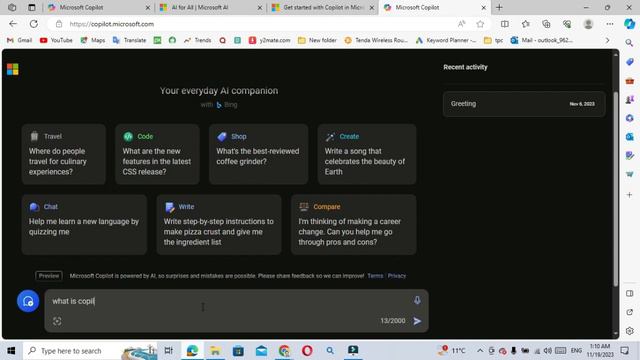Microsoft Copilot for Windows pc | How to Install Microsoft Copilot On PC desktop | #copilot смотреть онлайн