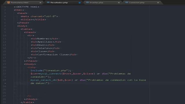 ¿Cómo mostrar los resultados de una consulta en una tabla en php y mysql? смотреть онлайн