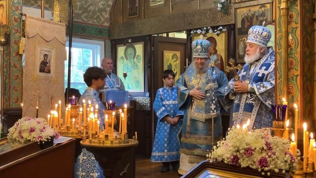 Sep 24 2023, Поздравление арх еп Гавриила еп Иерониму, Курская Пустынь, Mahopac, NY смотреть онлайн