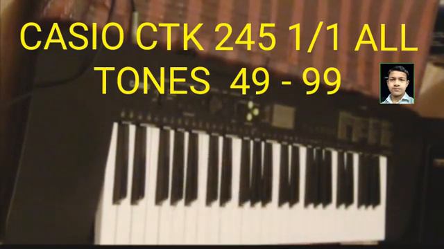CASIO CTK 245 / 240 All Tone And Sounds | Full Details & Tone List In Description смотреть онлайн