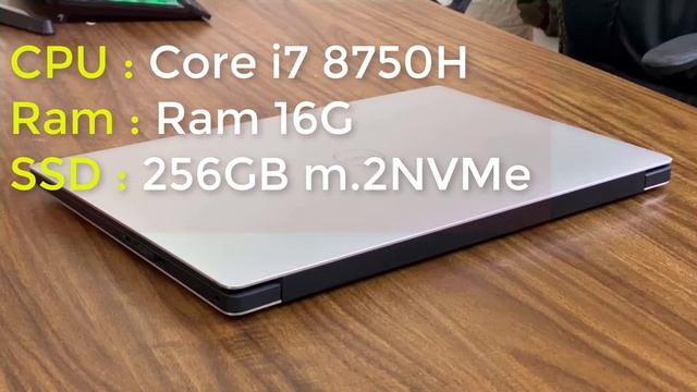 Dell Xps 15 9570 I7 8750H Ram 16G SSD 256G Nvidia GTX 1050Ti 15.6
