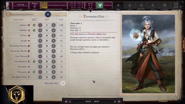 Pathfinder: WotR - Disciple of the Pike Cavalier Starting Build - Beginner's Guide [2021] [1080p HD смотреть онлайн