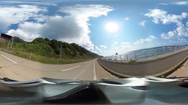 【360°動画】北海道サイクリング　雷電国道：神恵～積丹/ [360 panorama video] Cycling in Hokkaido смотреть онлайн