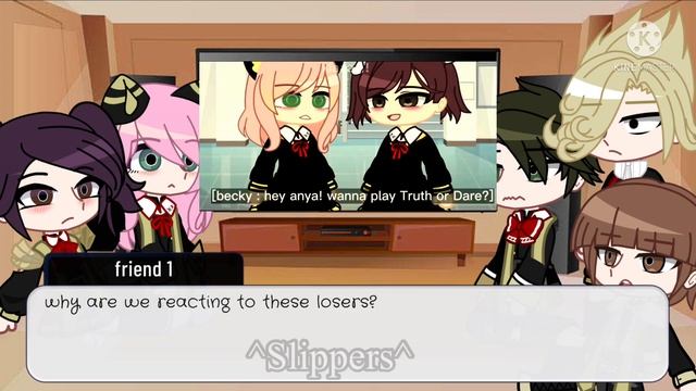 “Anyas classmates react to GACHA videos” (Spy x Family) {Damian x Anya} [1/2] || GCRV || Original? смотреть онлайн