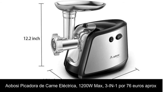 ? TOP 7 Mejores PICADORAS de CARNE Eléctricas y EMBUTIDORA ? que puedes COMPRAR en Amazon смотреть онлайн