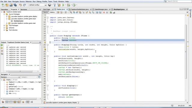Java 2D Top Down ZombieGame Tutorial - 08 Key Input [REMASTERED] смотреть онлайн