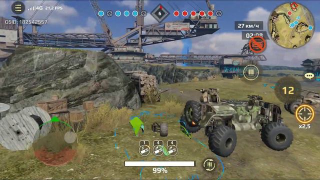 тестовая запись боя. crossout mobile. прошу оценки качества смотреть онлайн