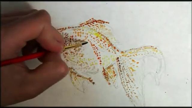 How to draw a goldfish PART 2/ как нарисовать золотую рыбку ЧАСТЬ 2 смотреть онлайн