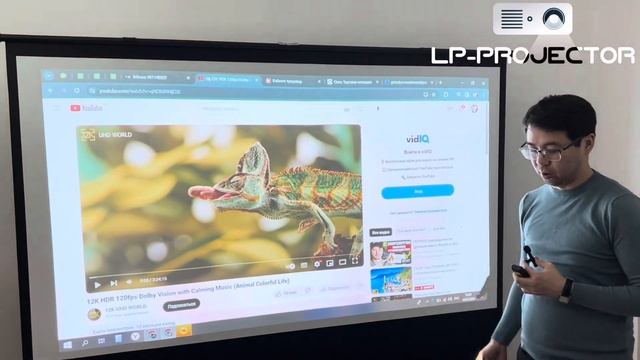 Infocus in114BBST короткофокусный проектор, обзор в офисе смотреть онлайн