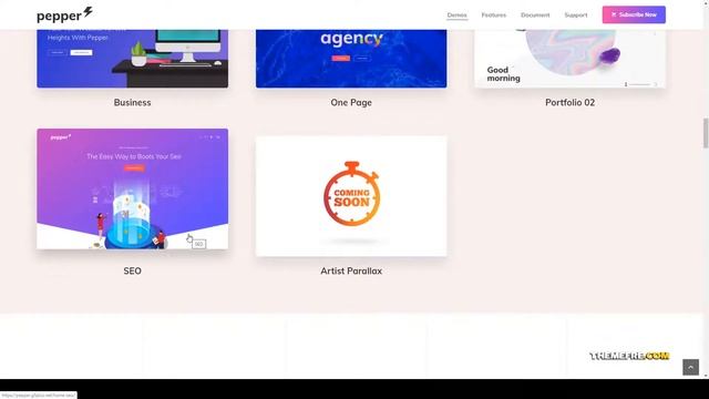 Pepper - Elegent Multi Purpose WordPress Theme visual composer multi-purpose Yurina смотреть онлайн