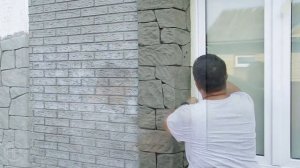 Отделка фасада дома под камень самому, дёшево и надёжно!
