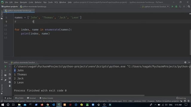 10 - Using enumerate Function Python Arabic شرح enumerate بايثون بالعربى смотреть онлайн
