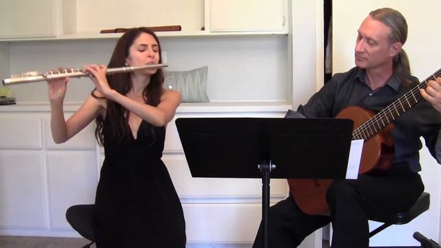 Tango of the Roses ~ Dolce Fuoco Flute and Guitar Duo смотреть онлайн