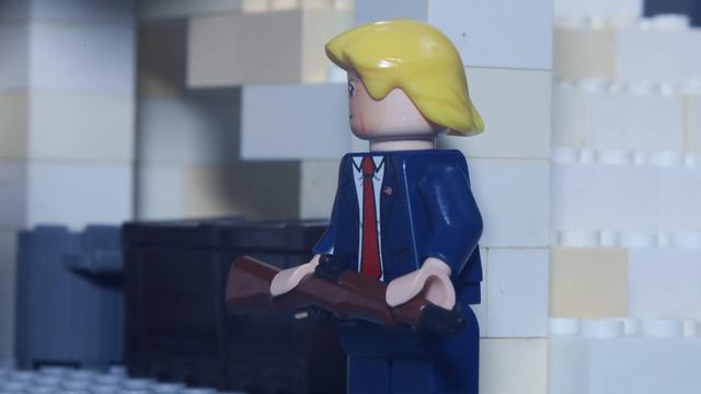 Lego Presidents play Call of Duty Zombies смотреть онлайн