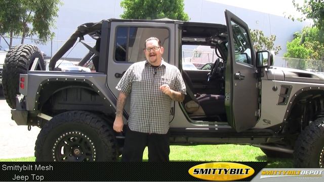 Smittybilt - Mesh Jeep Top - Jeep Tops - Jeep Soft Tops смотреть онлайн