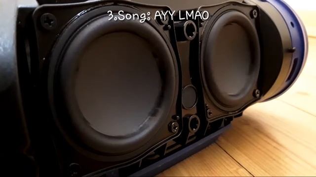 JBL Charge 3 - Disabled Bass Test Main Drivers смотреть онлайн