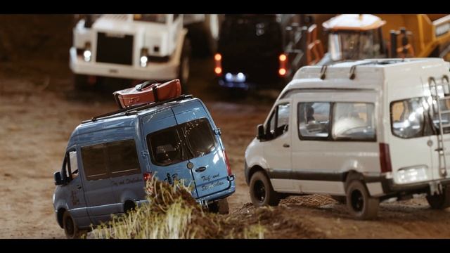 Offroad Tour with RC Mercedes Benz Sprinter with Drives made by 3D-Parts смотреть онлайн