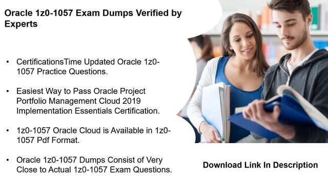 Oracle 1z0-1057 Dumps PDF | CertificationsTime смотреть онлайн