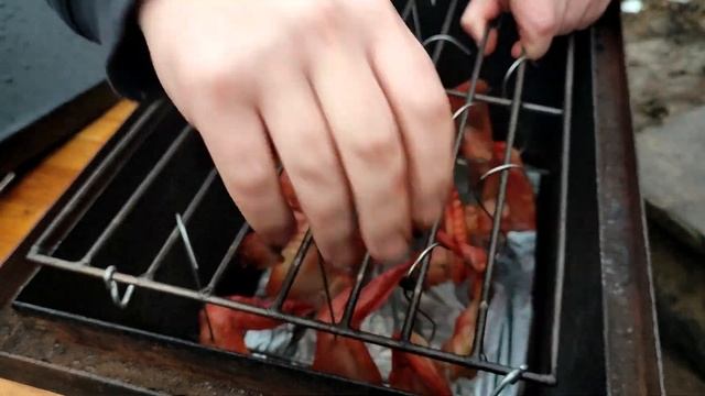 ВНИМАНИЕ❗Куриные крылышки горячего копчения. Копчение в домашних условиях в самодельной коптильне. смотреть онлайн