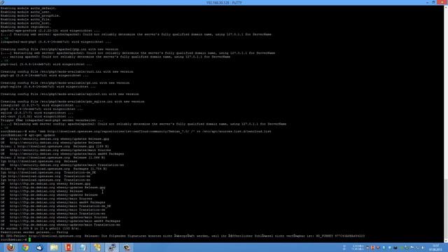 ownCloud Installation - Linux смотреть онлайн