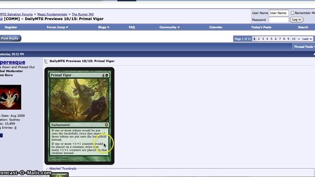 MTG Commander 2013 Spoiler! Doubling Season .5 and O-Stone 0.2 смотреть онлайн