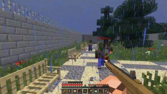 Minecraft Прохождение и Обзор №4 - Zombie Invasion [1.7.10] смотреть онлайн