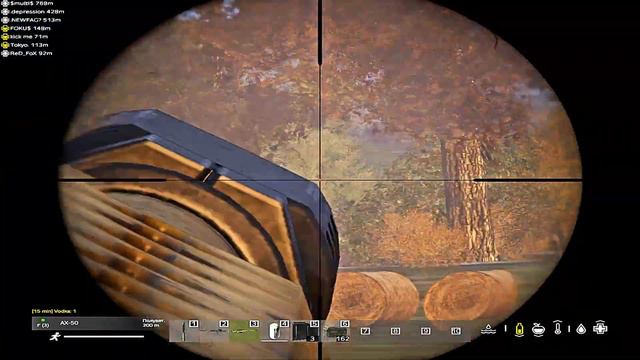 Дед с AX-50 #Paradise #DayZ смотреть онлайн
