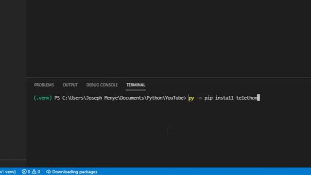 Python Telegram Bot Tutorial #1 - Installing libraries [FREE COURSE] смотреть онлайн