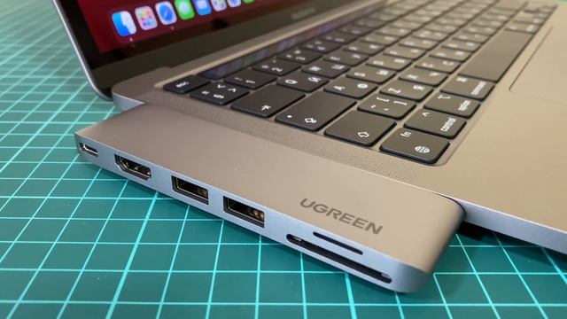 UGREEN USB Type-C Концентратор с AliExpress: USB-A 3.0 x2 ; HDMI x1 ; USB-C ; SD Card ; TF Card смотреть онлайн