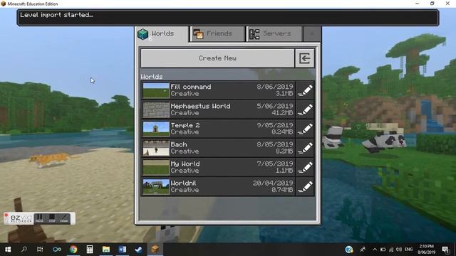 How to import worlds to your Minecraft Education Edition account смотреть онлайн