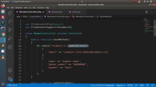 Learn Laravel 8 Tutorials in Hindi - #39 - DB Class - Update, Delete & Truncate Methods in Builder смотреть онлайн