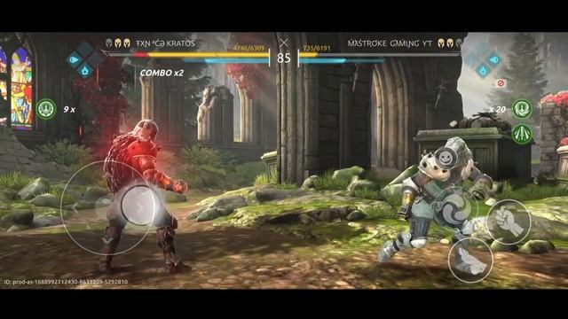 mastroke gaming vs retoxin gaming // shadow fight 4: arena смотреть онлайн