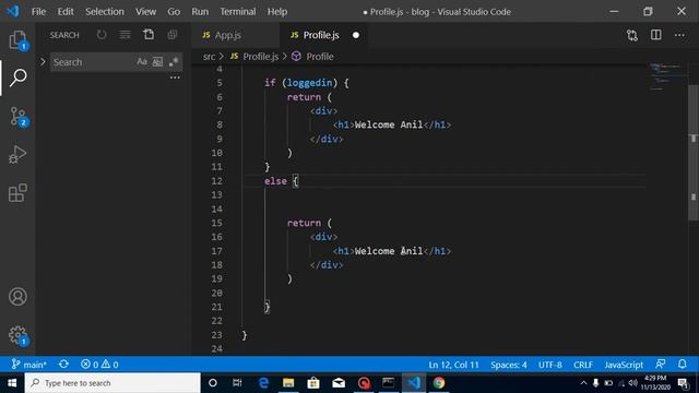 React tutorial for beginners #18 Conditional rendering | If Condition смотреть онлайн