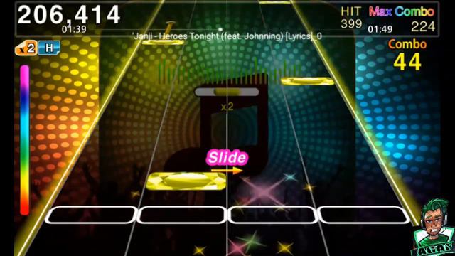 Game Android Mirip Guitar Hero (Offline & bisa pakai musik di hp sendiri) Gameplay HD смотреть онлайн