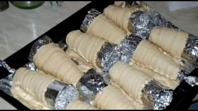 Трубочки со сгущенным молоком: смотреть онлайн