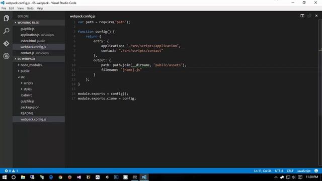 ? Example App • Modules: Webpack Module Bundler • JavaScript for Web Developers • JS • (Pt. 61) смотреть онлайн