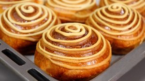 Всего один ингредиент и выпечка будет нежной, мягкой и ароматной! БУЛОЧКИ С КРЕМОМ