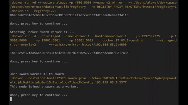 Online Meetup: Development Swarm Cluster with Docker Compose V3 смотреть онлайн