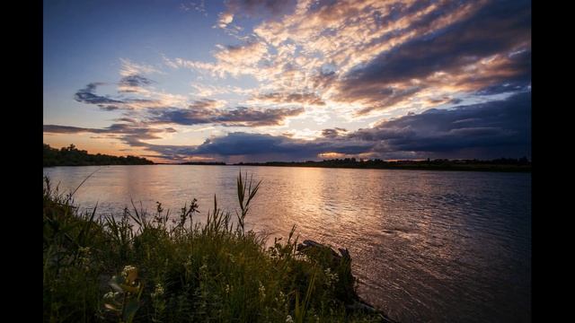 Освещение в пейзажной фотографии, фотографирую пейзаж на закате, разбираем приемы композиции. смотреть онлайн