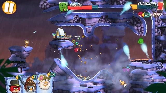 Angry Birds 2 PC (Windows 11) King Pig Panic (KPP) with Bubbles for extra Stella card (Apr 12, 2023 смотреть онлайн