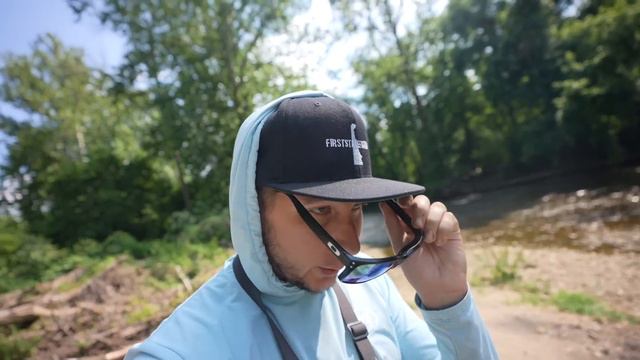 Eating ONLY What I Catch for 24 Hours (Creek Fishing) смотреть онлайн