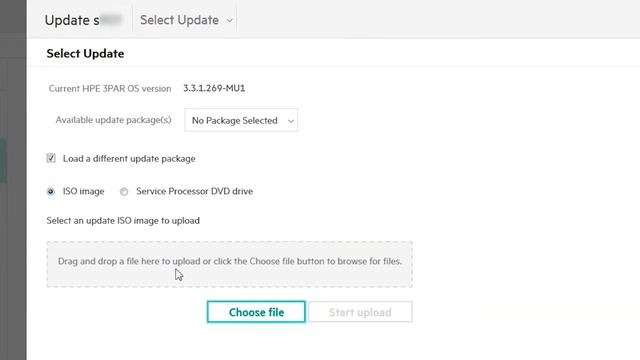 HPE 3PAR OS Customer Self Upgrade demo смотреть онлайн