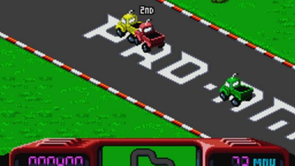 Championship Pro-Am (Sega Mega Drive) - Полное прохождение (LongPlay) [720p] [60FPS]