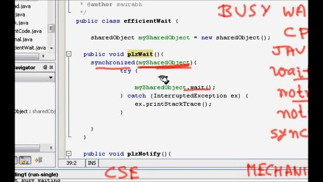 Programming Interview: Signalling via Shared Object (Java Concurrent Multi-threaded Programming) смотреть онлайн