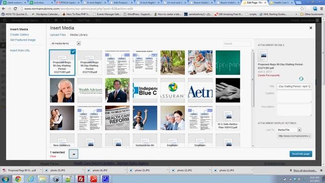 How To Upload A PDF To Your Wordpress Site